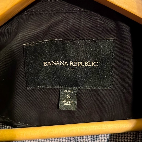 Banana Republic Factory black cotton trench coat - Picture 6 of 17